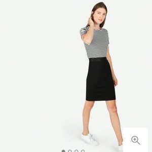 Everlane Ponte Tube Skirt